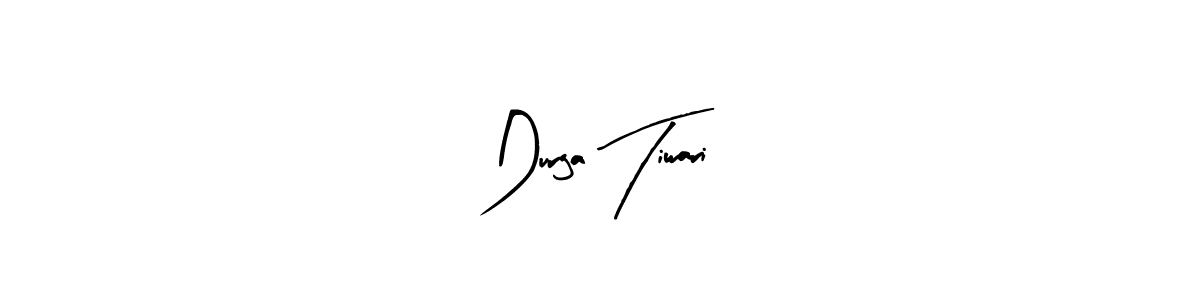 Design your own signature with our free online signature maker. With this signature software, you can create a handwritten (Arty Signature) signature for name Durga Tiwari. Durga Tiwari signature style 8 images and pictures png