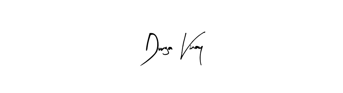 Use a signature maker to create a handwritten signature online. With this signature software, you can design (Arty Signature) your own signature for name Durga Vinay. Durga Vinay signature style 8 images and pictures png