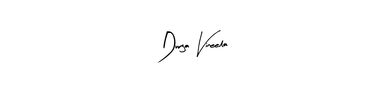 Use a signature maker to create a handwritten signature online. With this signature software, you can design (Arty Signature) your own signature for name Durga Vineela. Durga Vineela signature style 8 images and pictures png