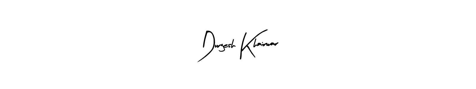 Make a beautiful signature design for name Durgesh Khairwar. With this signature (Arty Signature) style, you can create a handwritten signature for free. Durgesh Khairwar signature style 8 images and pictures png