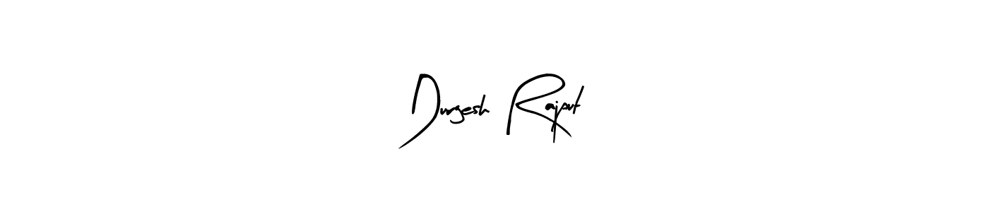 How to make Durgesh Rajput name signature. Use Arty Signature style for creating short signs online. This is the latest handwritten sign. Durgesh Rajput signature style 8 images and pictures png