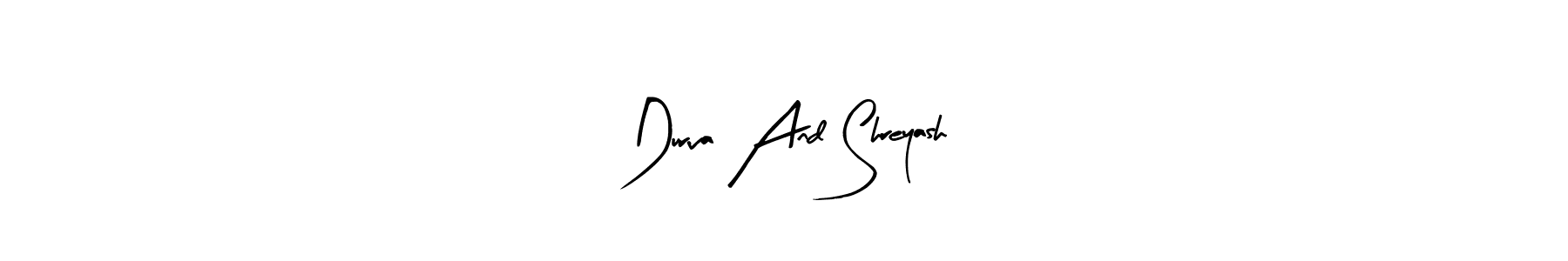 Here are the top 10 professional signature styles for the name Durva And Shreyash. These are the best autograph styles you can use for your name. Durva And Shreyash signature style 8 images and pictures png