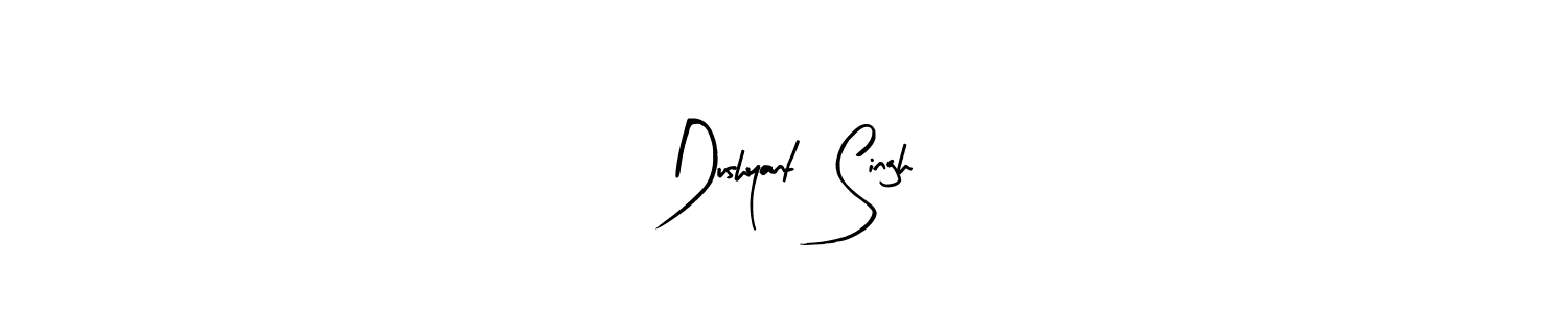 How to make Dushyant  Singh signature? Arty Signature is a professional autograph style. Create handwritten signature for Dushyant  Singh name. Dushyant  Singh signature style 8 images and pictures png
