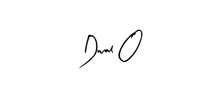 Design your own signature with our free online signature maker. With this signature software, you can create a handwritten (Arty Signature) signature for name Duval O. Duval O signature style 8 images and pictures png