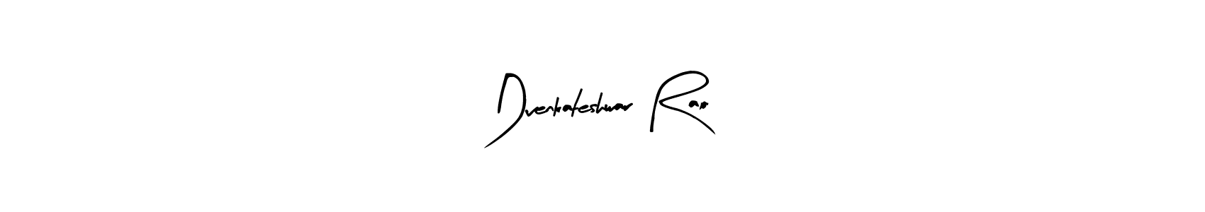 Make a beautiful signature design for name Dvenkateshwar Rao. With this signature (Arty Signature) style, you can create a handwritten signature for free. Dvenkateshwar Rao signature style 8 images and pictures png