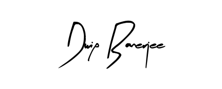 Practice writing Dwip Banerjee with the flow of Arty Signature lettering. A fantastic source of inspiration for developing your personal signature style. Dwip Banerjee signature style 8 images and pictures png