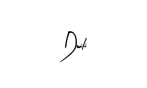 Use a signature maker to create a handwritten signature online. With this signature software, you can design (Arty Signature) your own signature for name Dwiti. Dwiti signature style 8 images and pictures png