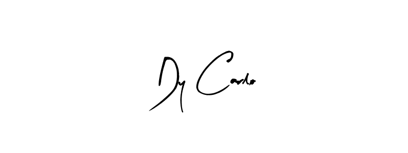 Use a signature maker to create a handwritten signature online. With this signature software, you can design (Arty Signature) your own signature for name Dy Carlo. Dy Carlo signature style 8 images and pictures png