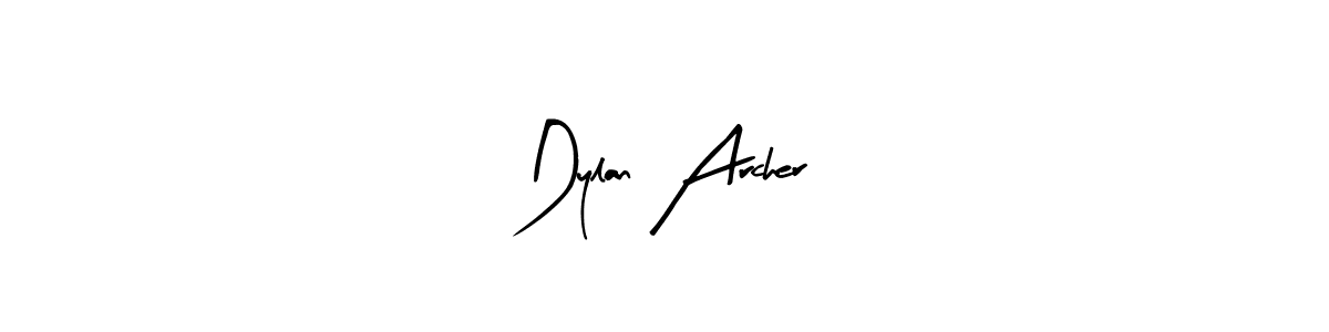 Dylan Archer stylish signature style. Best Handwritten Sign (Arty Signature) for my name. Handwritten Signature Collection Ideas for my name Dylan Archer. Dylan Archer signature style 8 images and pictures png