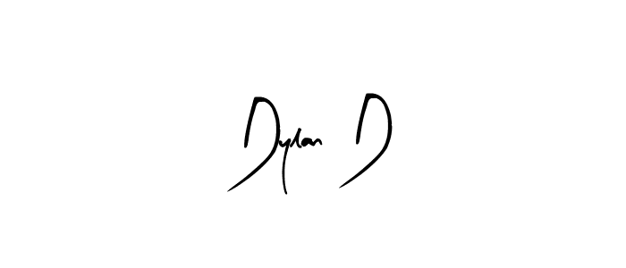 Use a signature maker to create a handwritten signature online. With this signature software, you can design (Arty Signature) your own signature for name Dylan D. Dylan D signature style 8 images and pictures png