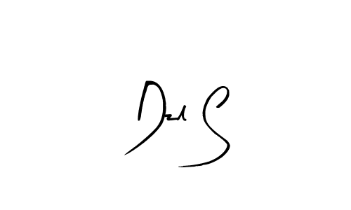 Dzl S stylish signature style. Best Handwritten Sign (Arty Signature) for my name. Handwritten Signature Collection Ideas for my name Dzl S. Dzl S signature style 8 images and pictures png