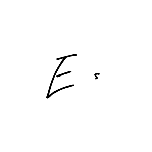 Use a signature maker to create a handwritten signature online. With this signature software, you can design (Arty Signature) your own signature for name E)s. E)s signature style 8 images and pictures png