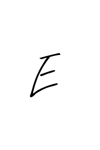 You can use this online signature creator to create a handwritten signature for the name E . This is the best online autograph maker. E  signature style 8 images and pictures png