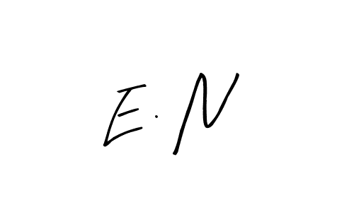 Also we have E . N name is the best signature style. Create professional handwritten signature collection using Arty Signature autograph style. E . N signature style 8 images and pictures png