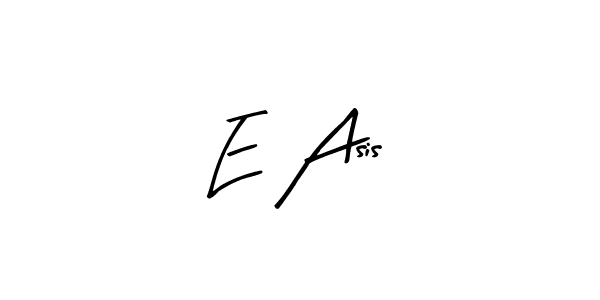 Best and Professional Signature Style for E Asis. Arty Signature Best Signature Style Collection. E Asis signature style 8 images and pictures png