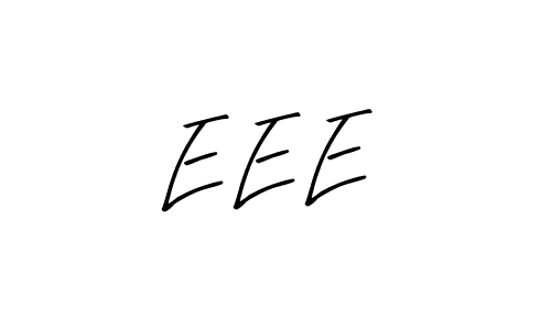 How to make E E E signature? Arty Signature is a professional autograph style. Create handwritten signature for E E E name. E E E signature style 8 images and pictures png