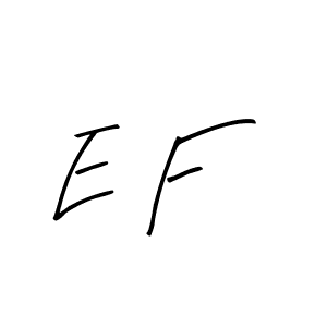 Best and Professional Signature Style for E F. Arty Signature Best Signature Style Collection. E F signature style 8 images and pictures png