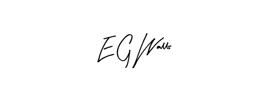 See photos of E G Walls official signature by Spectra . Check more albums & portfolios. Read reviews & check more about Arty Signature font. E G Walls signature style 8 images and pictures png