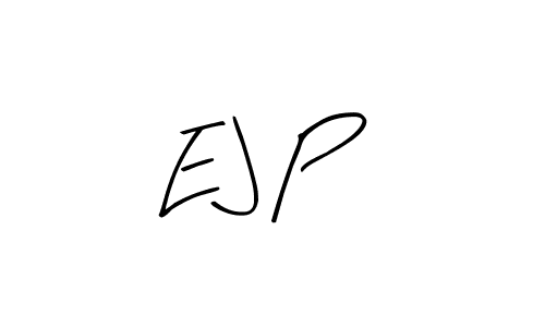 How to make E J P name signature. Use Arty Signature style for creating short signs online. This is the latest handwritten sign. E J P signature style 8 images and pictures png