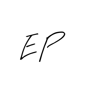 Create a beautiful signature design for name E P. With this signature (Arty Signature) fonts, you can make a handwritten signature for free. E P signature style 8 images and pictures png