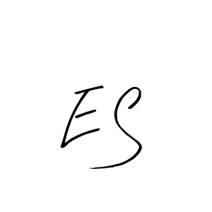 How to make E S signature? Arty Signature is a professional autograph style. Create handwritten signature for E S name. E S signature style 8 images and pictures png