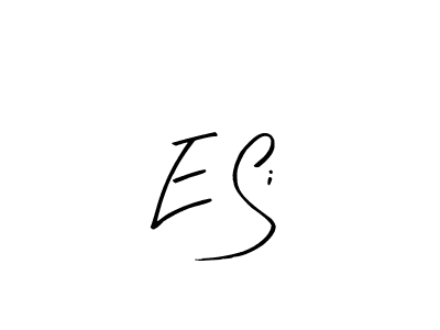 Also we have E Si name is the best signature style. Create professional handwritten signature collection using Arty Signature autograph style. E Si signature style 8 images and pictures png