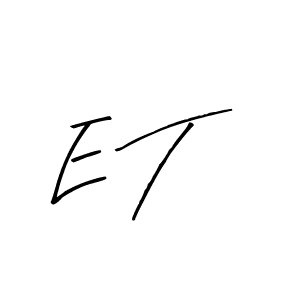 How to Draw E T signature style? Arty Signature is a latest design signature styles for name E T. E T signature style 8 images and pictures png