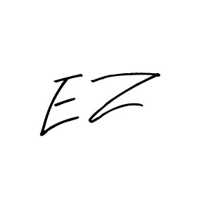 E Z stylish signature style. Best Handwritten Sign (Arty Signature) for my name. Handwritten Signature Collection Ideas for my name E Z. E Z signature style 8 images and pictures png