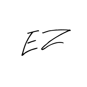 The best way (Arty Signature) to make a short signature is to pick only two or three words in your name. The name E Z include a total of six letters. For converting this name. E Z signature style 8 images and pictures png