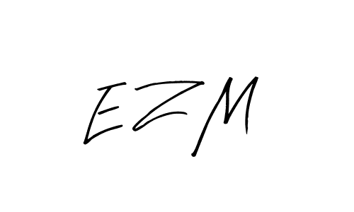 Design your own signature with our free online signature maker. With this signature software, you can create a handwritten (Arty Signature) signature for name E Z M. E Z M signature style 8 images and pictures png