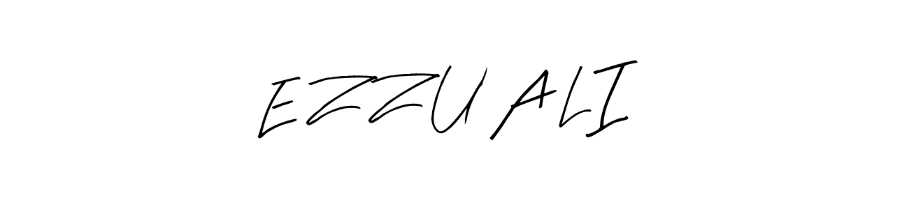 Design your own signature with our free online signature maker. With this signature software, you can create a handwritten (Arty Signature) signature for name E Z Z U A L I. E Z Z U A L I signature style 8 images and pictures png