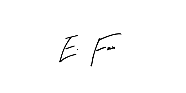 The best way (Arty Signature) to make a short signature is to pick only two or three words in your name. The name E. Fox include a total of six letters. For converting this name. E. Fox signature style 8 images and pictures png