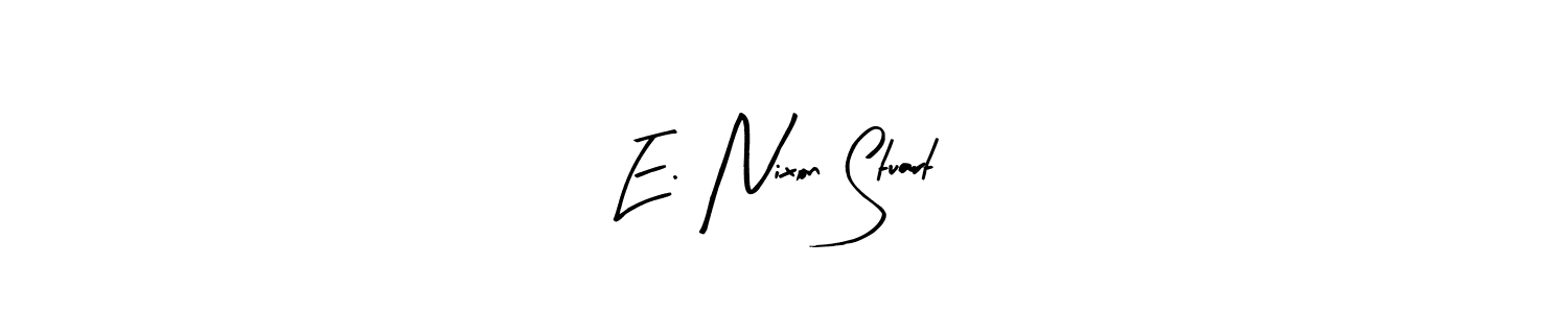 Make a short E. Nixon Stuart signature style. Manage your documents anywhere anytime using Arty Signature. Create and add eSignatures, submit forms, share and send files easily. E. Nixon Stuart signature style 8 images and pictures png