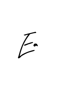 How to make Ea signature? Arty Signature is a professional autograph style. Create handwritten signature for Ea name. Ea signature style 8 images and pictures png