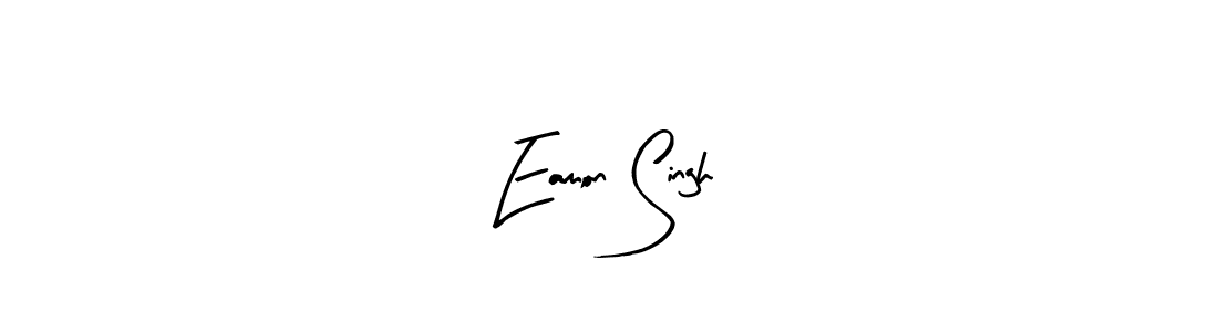The best way (Arty Signature) to make a short signature is to pick only two or three words in your name. The name Eamon Singh include a total of six letters. For converting this name. Eamon Singh signature style 8 images and pictures png