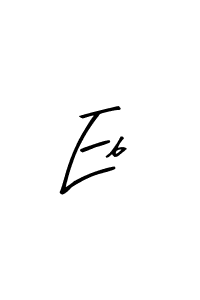 How to make Eb signature? Arty Signature is a professional autograph style. Create handwritten signature for Eb name. Eb signature style 8 images and pictures png