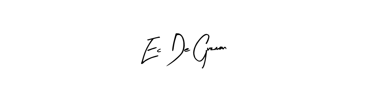 Design your own signature with our free online signature maker. With this signature software, you can create a handwritten (Arty Signature) signature for name Ec De Guzman. Ec De Guzman signature style 8 images and pictures png