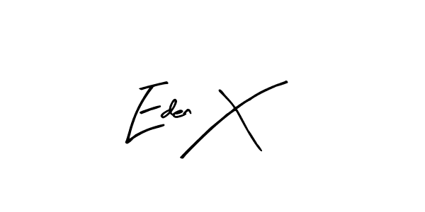 This is the best signature style for the Eden X name. Also you like these signature font (Arty Signature). Mix name signature. Eden X signature style 8 images and pictures png