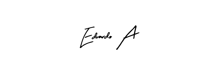 Once you've used our free online signature maker to create your best signature Arty Signature style, it's time to enjoy all of the benefits that Eduardo A name signing documents. Eduardo A signature style 8 images and pictures png