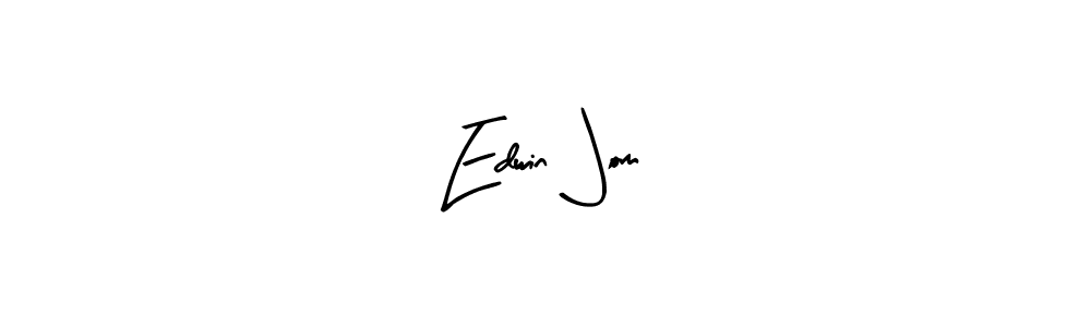 Create a beautiful signature design for name Edwin  Jom. With this signature (Arty Signature) fonts, you can make a handwritten signature for free. Edwin  Jom signature style 8 images and pictures png