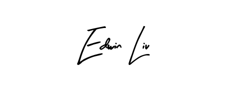 Make a beautiful signature design for name Edwin Liu. Use this online signature maker to create a handwritten signature for free. Edwin Liu signature style 8 images and pictures png