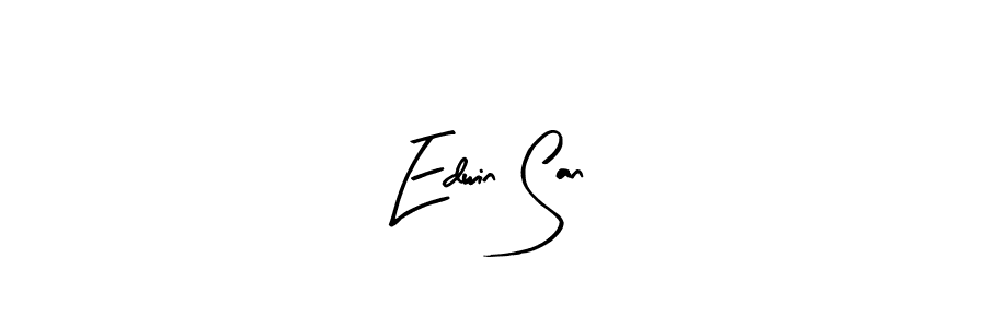 See photos of Edwin San official signature by Spectra . Check more albums & portfolios. Read reviews & check more about Arty Signature font. Edwin San signature style 8 images and pictures png