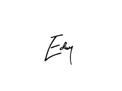 Use a signature maker to create a handwritten signature online. With this signature software, you can design (Arty Signature) your own signature for name Edwy. Edwy signature style 8 images and pictures png