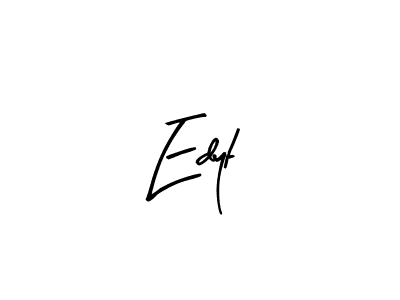 How to make Edyt name signature. Use Arty Signature style for creating short signs online. This is the latest handwritten sign. Edyt signature style 8 images and pictures png