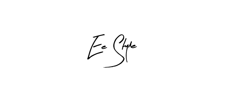 The best way (Arty Signature) to make a short signature is to pick only two or three words in your name. The name Ee Style include a total of six letters. For converting this name. Ee Style signature style 8 images and pictures png