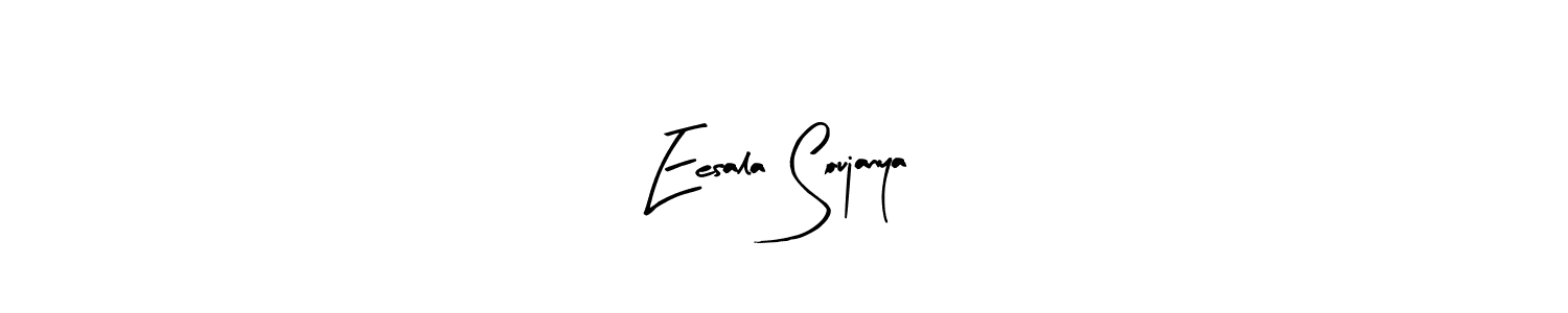 Here are the top 10 professional signature styles for the name Eesala Soujanya. These are the best autograph styles you can use for your name. Eesala Soujanya signature style 8 images and pictures png