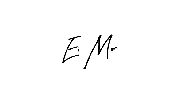 See photos of Ei Mon official signature by Spectra . Check more albums & portfolios. Read reviews & check more about Arty Signature font. Ei Mon signature style 8 images and pictures png