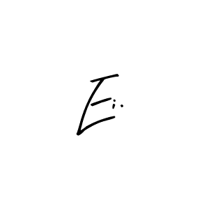 The best way (Arty Signature) to make a short signature is to pick only two or three words in your name. The name Ei. include a total of six letters. For converting this name. Ei. signature style 8 images and pictures png