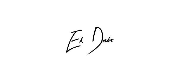 Once you've used our free online signature maker to create your best signature Arty Signature style, it's time to enjoy all of the benefits that El Debs name signing documents. El Debs signature style 8 images and pictures png