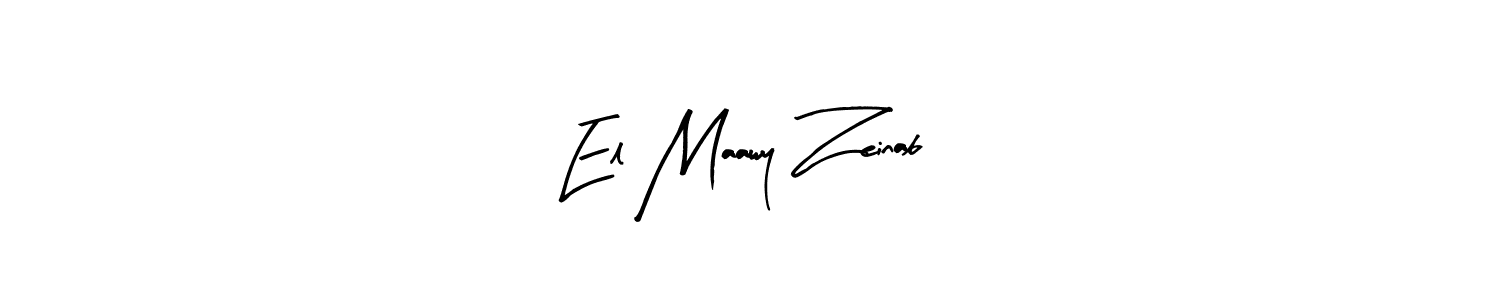 Make a beautiful signature design for name El Maawy Zeinab. Use this online signature maker to create a handwritten signature for free. El Maawy Zeinab signature style 8 images and pictures png